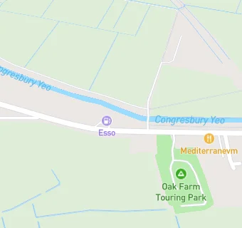 map for Congresbury Service Station