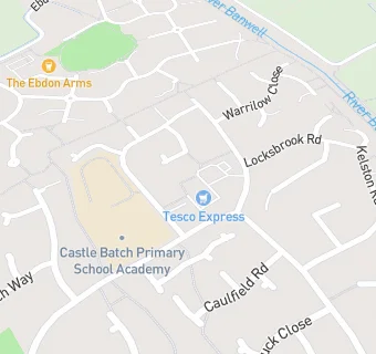 map for Tesco Express