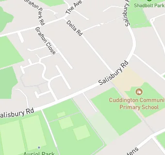 map for ISS @ Cuddington Croft Primary School