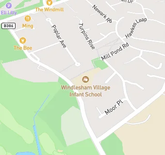 map for Twelve 15 At Windlesham Village County Infants School