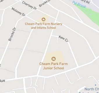 map for Chestnuts Juniors Afterschool Club