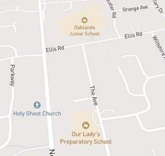 map for Our Lady's Preparatory School