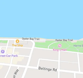 map for Herne Bay Sailing Club