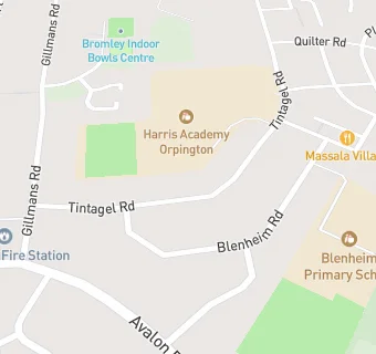 map for The Ramsden Girls' School