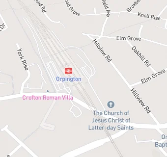 map for Orpington Express