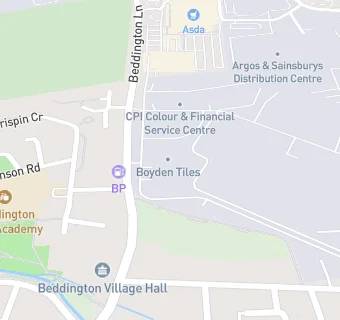 map for Beddington News