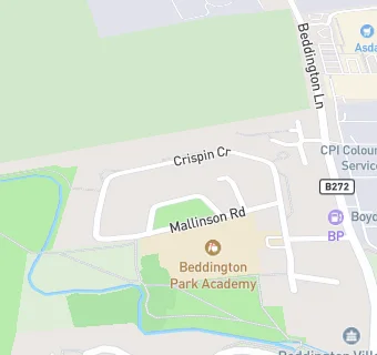 map for Beddington Park Academy