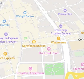 map for Taco Bell Croydon