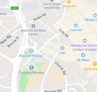 map for Reeves Corner Off Licence