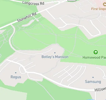 map for Botleys Mansion