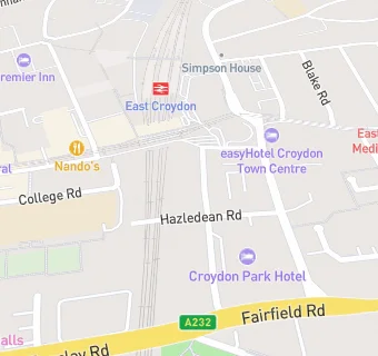 map for Mind In Croydon