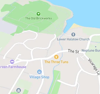 map for The Three Tuns