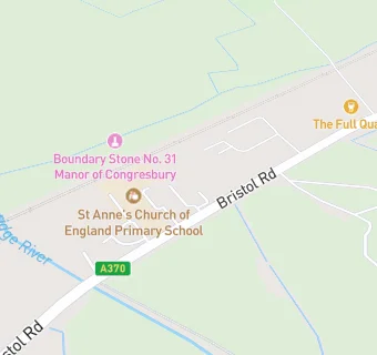 map for St Anne's Church of England Primary School