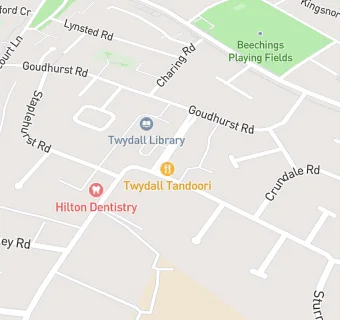 map for Twydall Tandoori