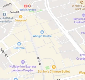 map for Magic Corn Croydon