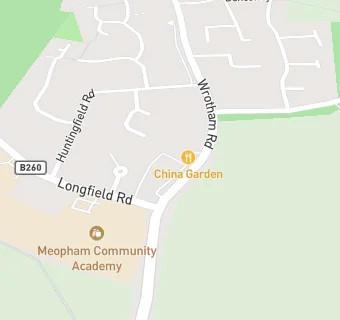 map for Meopham Tandoori