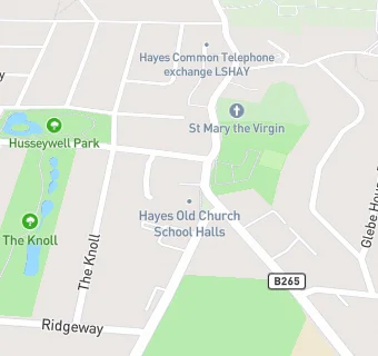 map for St Mary's Pre-School Playgroup