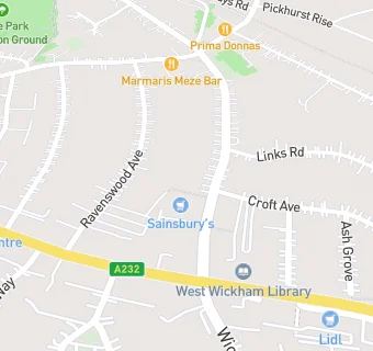 map for Sainsbury's