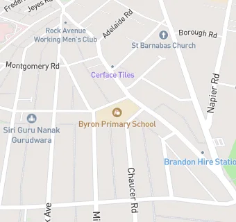 map for Byron Primary School