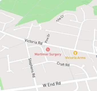 map for Mortimer Pharmacy