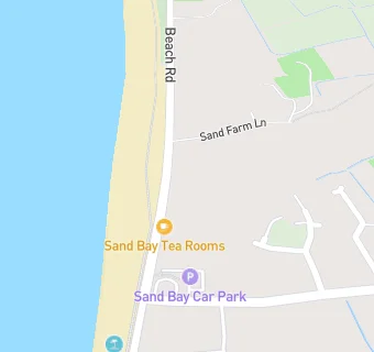 map for Sand Bay Tea Rooms