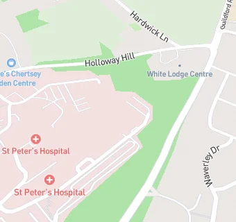 map for Compass Group at The Runnymede Hospital