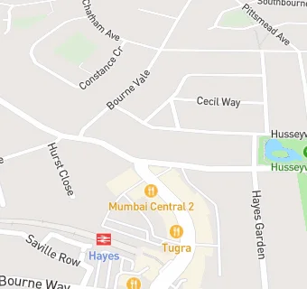 map for Pickhurst Surgery