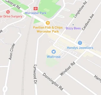 map for Waitrose