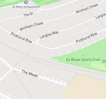 map for Ex Blues Club