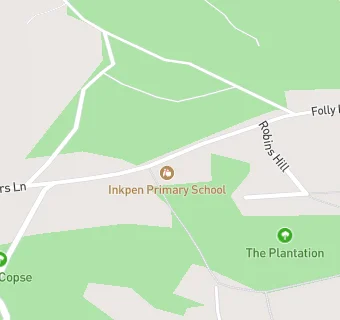 map for Inkpen Primary School