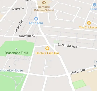 map for UNCLES FISH BAR