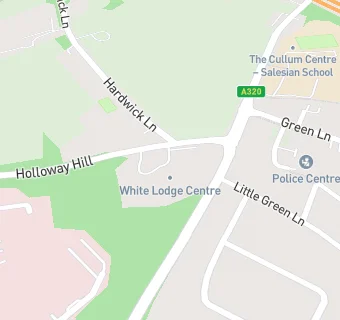 map for White Lodge Children's Centre