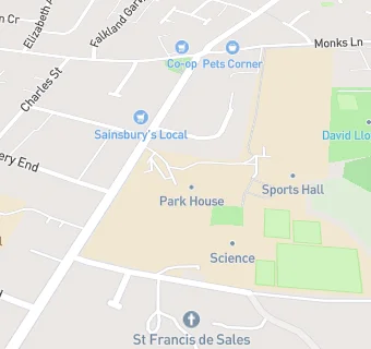 map for Park House School