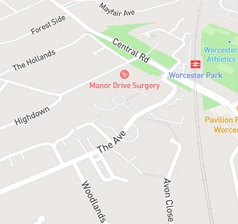 map for Lunch Break At Worcester Park Baptist Church