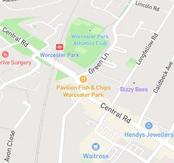 map for Worcester Park Mini Market