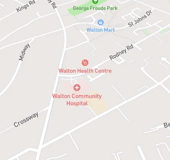 map for Walton Community Hospital