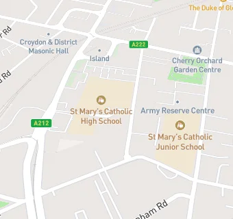 map for Pabulum Ltd At St Marys Roman Catholic High School