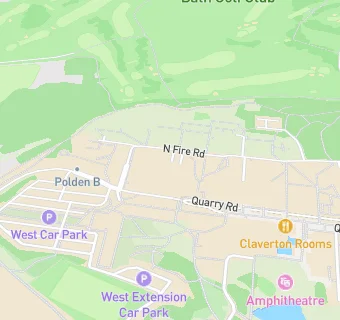 map for University of Bath