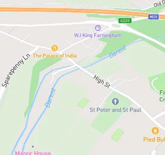 map for Pied Bull