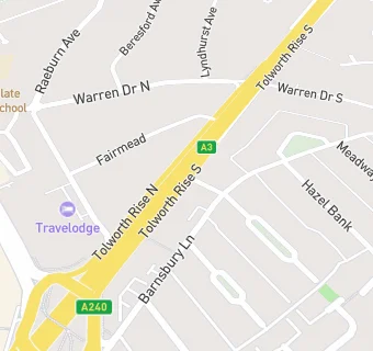 map for Tolworth Store