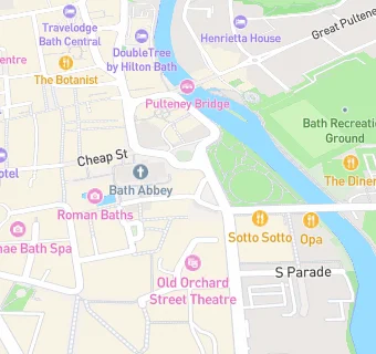 map for Independent Spirit Of Bath