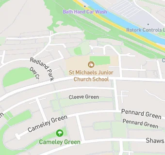 map for St Michael's Junior Church School