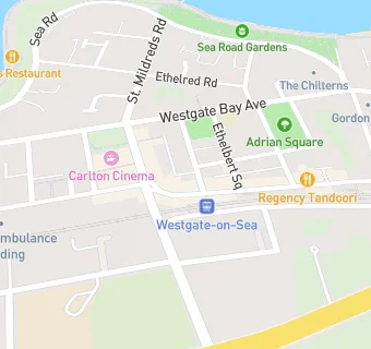 map for Westgate Fish Bar