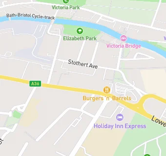 map for Twerton Liberal Club