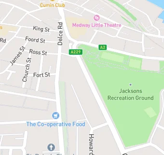 map for City Way Dental Practice