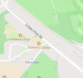 map for St David's Prep