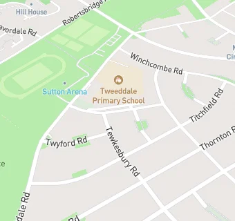 map for Tweeddale Infants' School