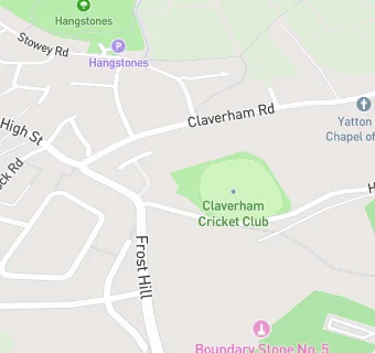 map for Claverham Cricket Club