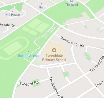 map for Tweeddale Primary School