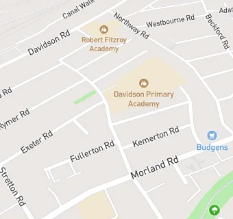 map for Davidson Primary School